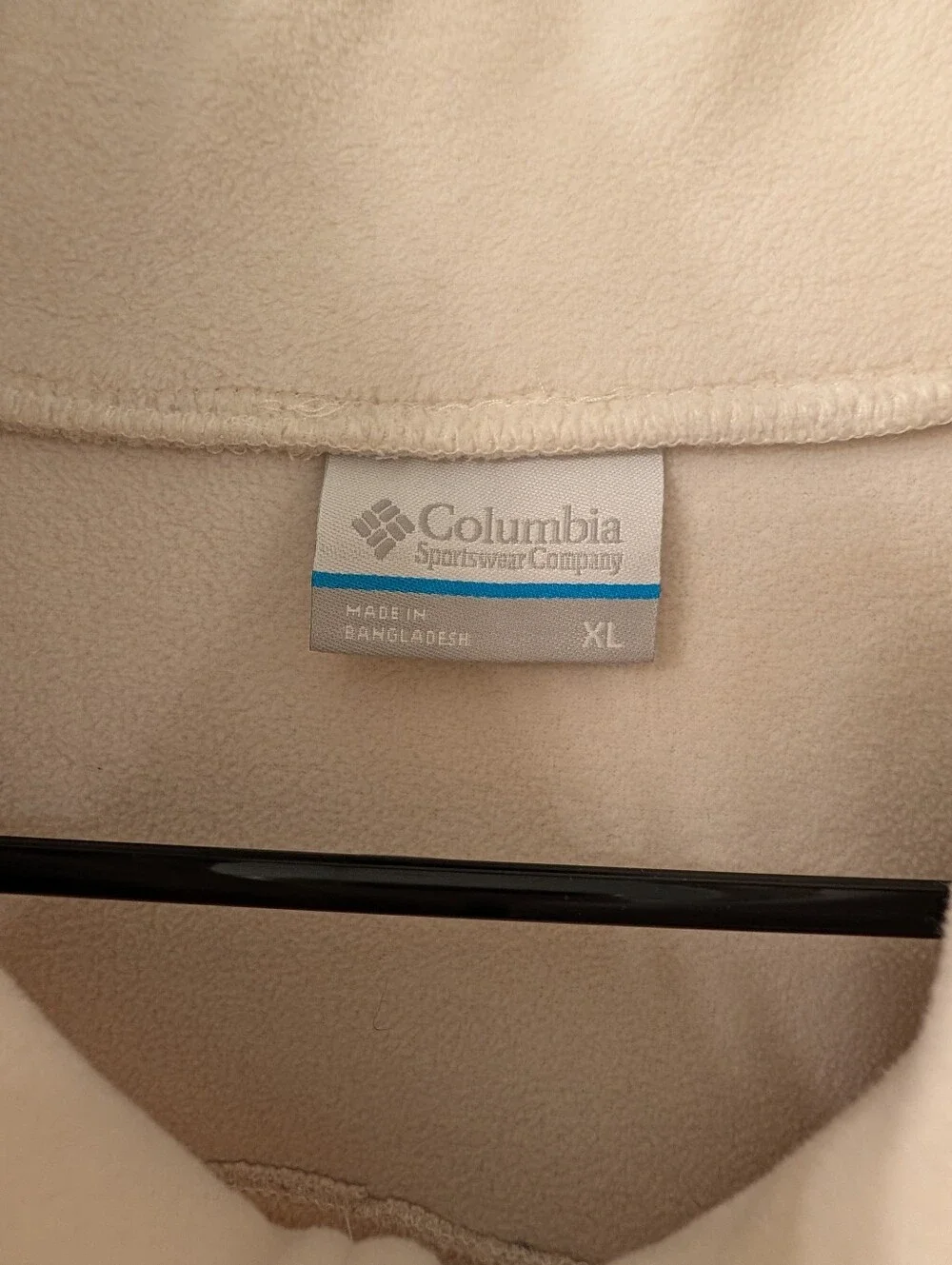 Columbia Faux Sherpa Fleece Full Zip Jacket Size XL